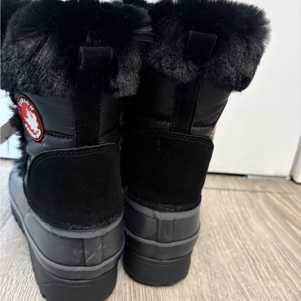 Canada Weather Gear Women's Black Winter Boots - Picture 3 of 4